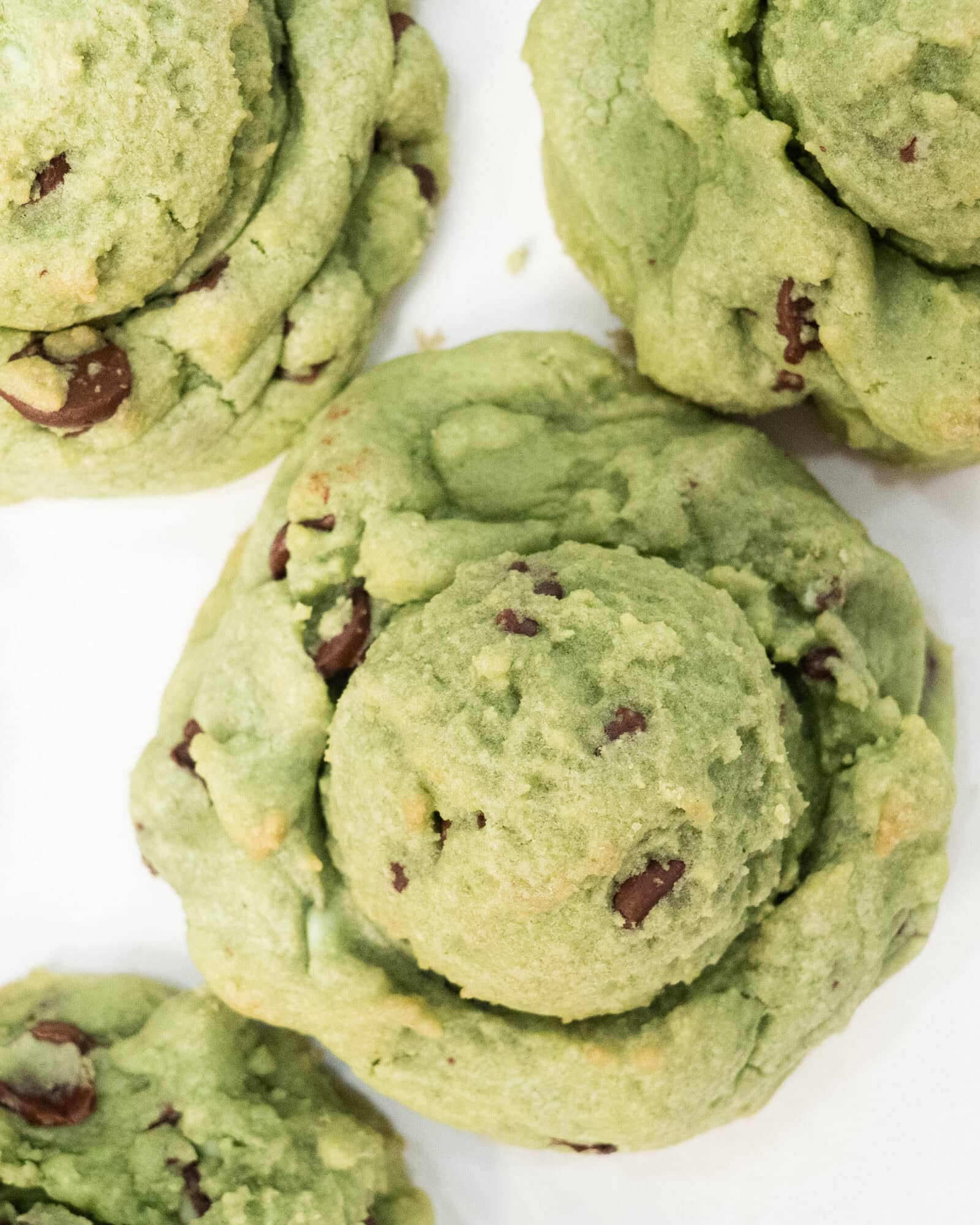 Mint choclate chip cookie